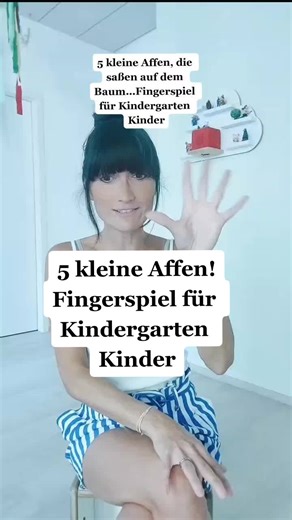 5 kleine Affen! Fingerspiel für Kindergarten Kinder. Wer kennt es? Ich hab es von den Kitakids gelernt... #kidsmusik #fürdich #5kleineaffen #fingerspiel #kindergarten #kitakids #fürkinder #fürdichseiteシ #erzieherideen #vonkindernlernen #erzieher #erzieherin #ideenfürkinder