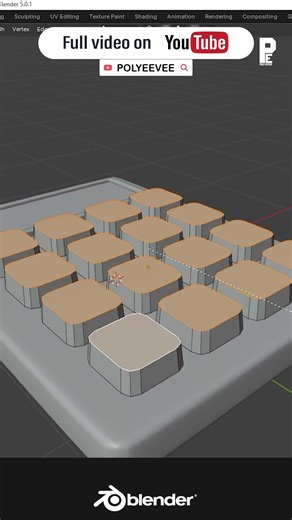 Blender Calculator Tutorial: UV Unwrap #blender #blendertutorial #polyeevee