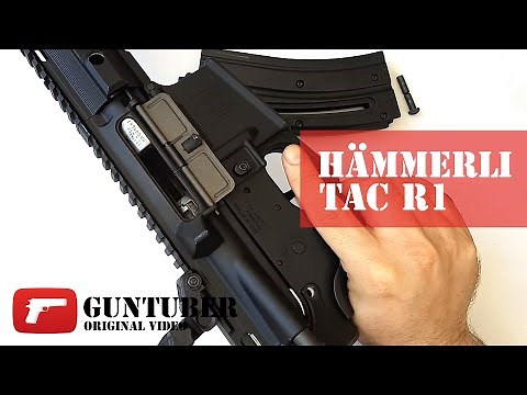 Hammerli TAC R1 .22LR - How to Disassembly and Reassembly (Field Strip)