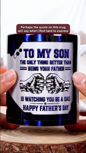 Watching My Son - Personalized Custom 3D Inflated Effect Mug