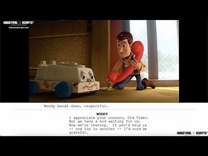 Classic Movie Scenes: Toy Story 3 (2010) // Woody Gets Back Into Sunnyside // Script-to-Screen