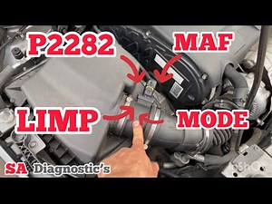 Vauxhall Astra P2282 Mass Air Flow Sensor MAF Performance Limp Mode FIXED!!