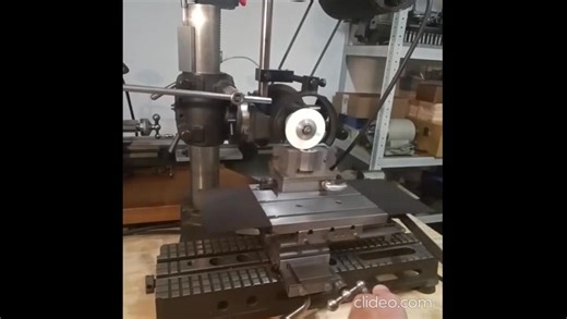 Astoba KWM mobile universal machine tool setup as a surface grinder. Needs a bit getting used to but it's possible to grind some small workpieces. #toolroom #mechanicalengineer #precisionenmachining #manualmachinist #manualmachining | Swisstoolmaker