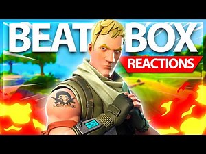 "ARE YOU CODFISH?" BEATBOXING in random FORTNITE SQUADS (MOANING BEATBOX REACTIONS)