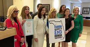 Florida AG announces new organization to combat human trafficking