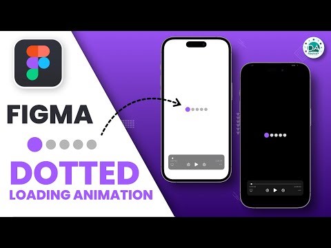 How to Design a Loading Animation (Dotted Element) in Figma