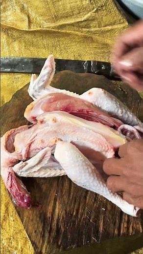 Desi Boy Shows AMAZING Chicken Cutting Skills | local desi murgi
