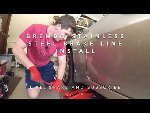 HOW TO INSTALL STAINLESS STEEL BRAKE LINES