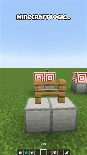 Logic of #minecraft #minecraftarmor #minecrafttipsandtricks #gaming #viralshorts #viral_video