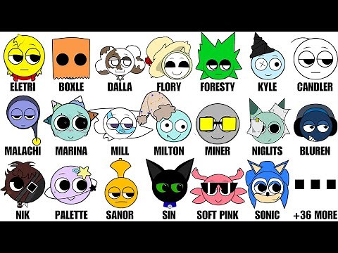 🔥 56 New SPRUNKI OCs That Will Surprise You! 😲 (Sprunki OC Real V3) PART 1/3