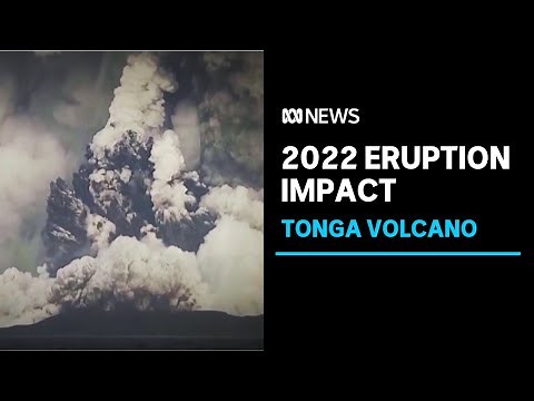 The impact of the 2022 Tonga volcano eruption on Australian weather | ABC News