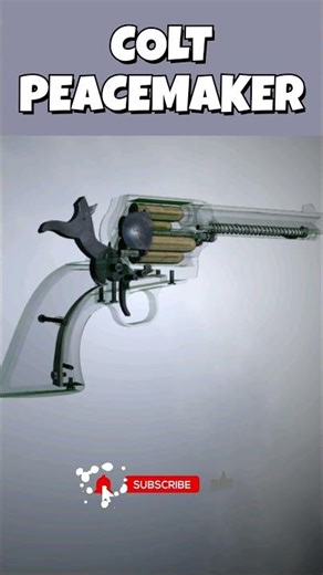 How Does the Colt Peacemaker Work? | 3D Gun Mechanism Animation