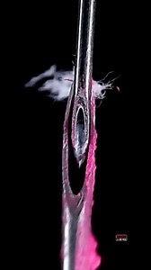 777K views · 6.2K reactions | Tiny Needle vs Big Needle — You Won’t Believe the Result! It’s small, it’s sharp, and it’s about to face something much bigger. Can the tiny needle really pass through the big one?  Watch in full macro — the sound and detail will blow your mind! #NeedleChallenge #MacroASMR #OddlySatisfying | Adhi Prayoga Crushed & Zoomed | Facebook