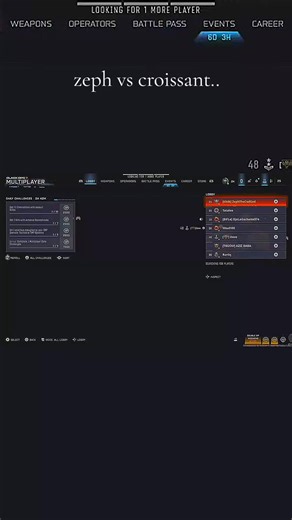 zeph vs croissants part 1 😆 #fyp #adhd #callofduty