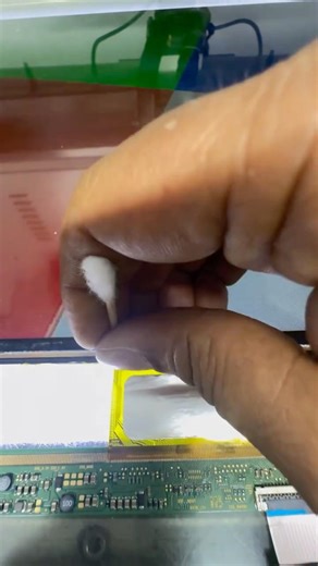 Samsung 32” Panel CKV Line Missing Fix | LED TV Panel Repair Advanced