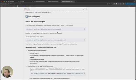 This guy literally shows the code for a fully automated algorithmic trading system he's using for his hedge fund. It uses three libraries: • QSConnect: Build your quant research database • QSResearch: Research and run machine learning strategies • QSWorkflow: Automate the end-to-end process • Omega: Execute trades with Python Get the system: https://learn.quantscience.io/become-a-pro-quant-trader-with-python | Quant Science | Facebook