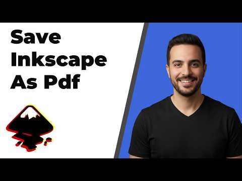 How To Save Inkscape As PDF (2026 Easy Guide)