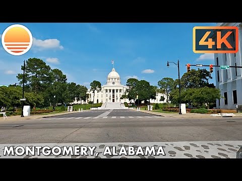 Montgomery, Alabama! Drive with me through the Alabama capital!