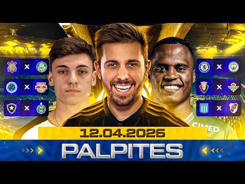 Football Predictions for April 12, 2026 + Ready-Made Ticket and High Odds Multiple Bet