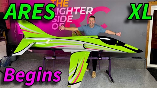 Building the KRILL ARES XL RC jet: First steps | Part 1