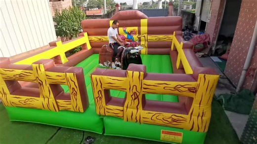 Interactive Inflatable Mechanical Bull Inflatable Bull Riding Inflatable Rodeo Bull for Party Event