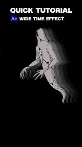 Wide Time Effect Quick Tutorial - After Effects