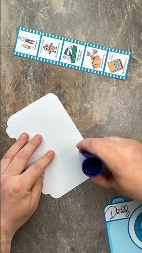 Fathers Day Card Craft & Writing Activity Keepsake Gift For Dad June SEL Craft