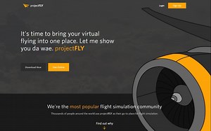 【P3D/X-Plane】projectFLY虚拟飞行平台教程(连飞、飞行数据信息等)