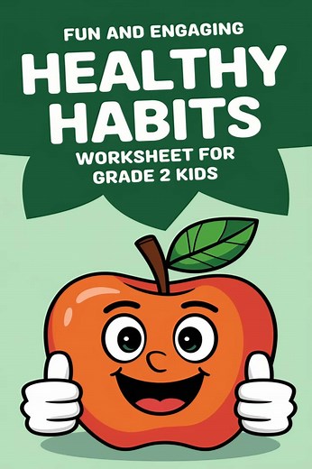 Fun and Engaging Healthy Habits Worksheet for Grade 2 Kids -