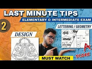 Yeh Galtiyan Mat Karna! Design, Lettering & Geometry | Elementary & Intermediate ( Part 2 )