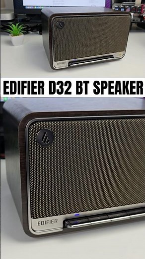 Edifier D32 - Powerful BT Speaker with a Retro Design