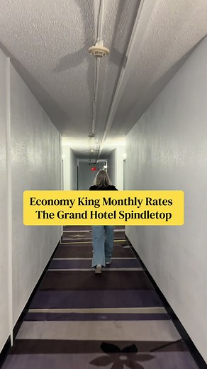 Affordable Economy King Room at The Grand Hotel Spindletop