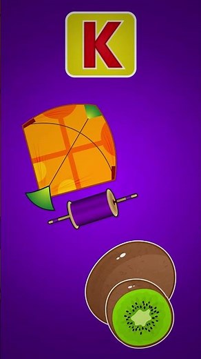 Learn Letter K – K for Kite 🪁, K for Kiwi 🥝 | ABC Phonics Song for Kids