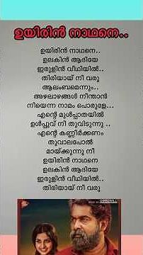 Uyirin nadhane song lyrics #trending #song #music #lyrics