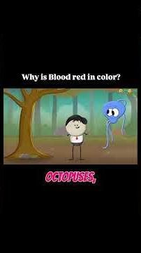 Why is the colour of blood red? #rxacademy #biology #rxfam #science