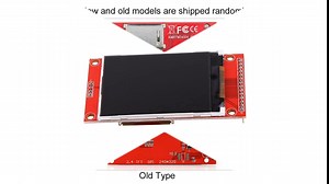 Jectse LCD Display, 2.4 inch 240x320 SPI LCD Display Panel Module ILI9341 Driver with PCB 5V/3.3V STM32 for,Teensy 3.2，