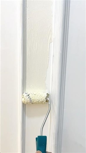 Genius Trick! How I Made a Mini Paint Roller for Tight Spaces 🎨🪄