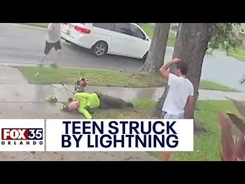 Florida teen survives lightning strike, recovering at hospital