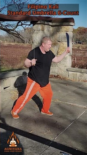 Filipino Kali: Standard Umbrella 6-Count (Bolo)