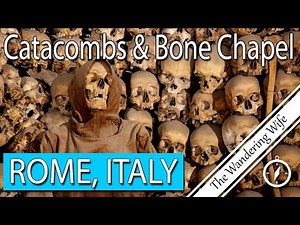 🇮🇹 ITALY: Inside Rome's Catacombs and "The Bone Chapel" 💀 | TRAVEL VLOG #0127