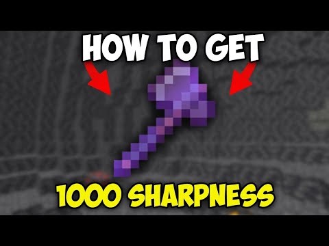 How To Get The Most OP Axe In Minecraft