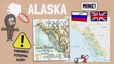 Why Does Alaska Have This Panhandle Instead of Canada