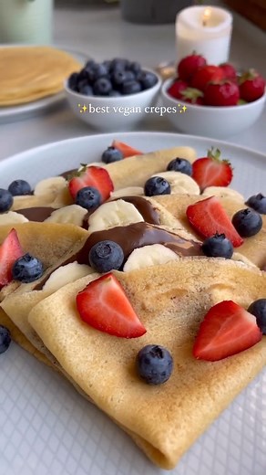 2K views · 17 reactions | The easiest vegan crepes! You probably...