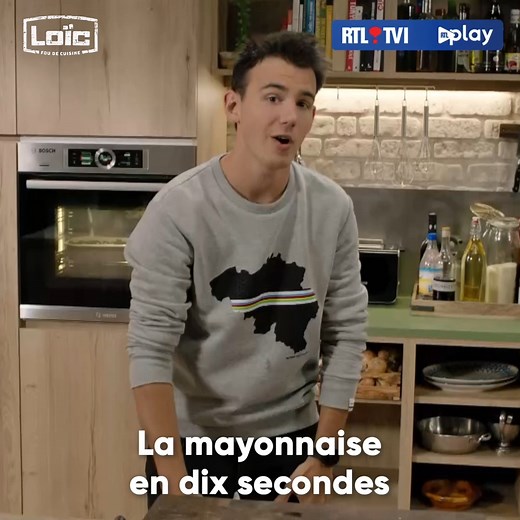 🤯 Après avoir vu ça, vous n’achèterez plus jamais de mayonnaise toute faite 🛒 Loïc vous livre sa recette de la mayonnaise en 10 secondes ⏱ 🍴 « Loïc fou de cuisine », du lundi au vendredi à 18h15 📺 | RTL tvi