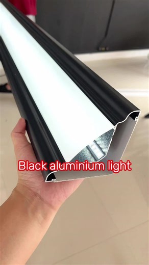 Black aluminium light. Do you want e-catalogs? #lamp #light #led #lightingdecor #homedecor