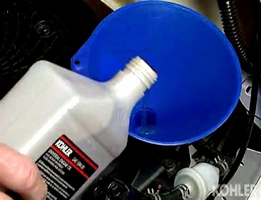 Kohler Generator – How to Change Oil