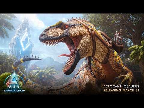 Major ARK News - GDC Reveals Genesis Part 1 AND World Creator, Acrocanthosaurus Coming, and more...