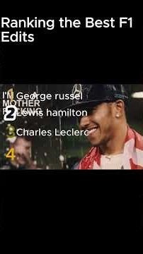 Ranking The Best F1 Edits🔥🏎️