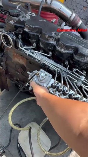 Cummins 6.7 ，EFI-to-Mechanical Pump Retrofit. #cummins #automobile #dieselpower
