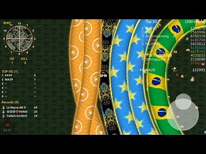 Worm World Connect - Wormate.io Via Mobile - Wormate io best gameplay - 😱 #WWC_7